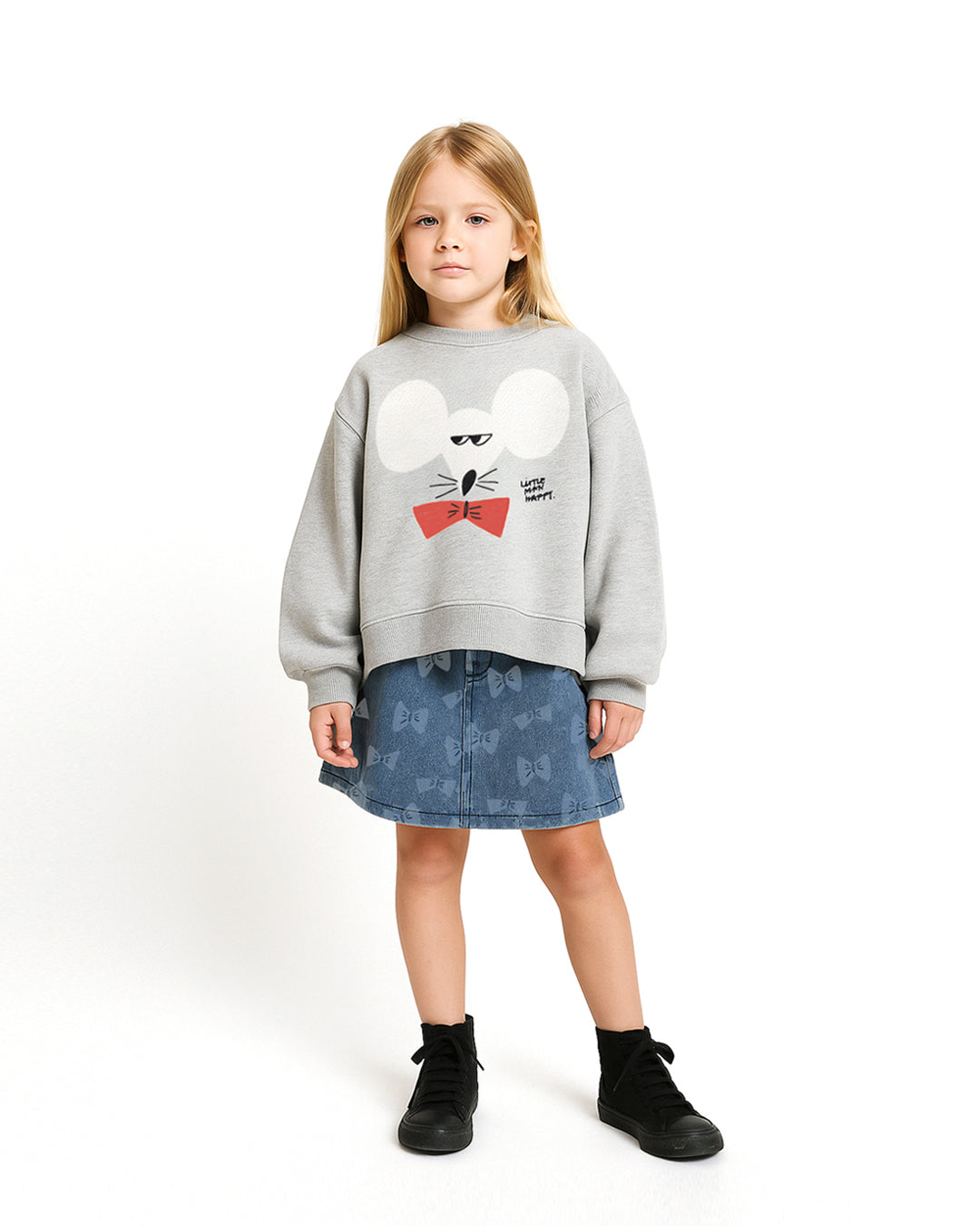 Mouse Sweater Grey