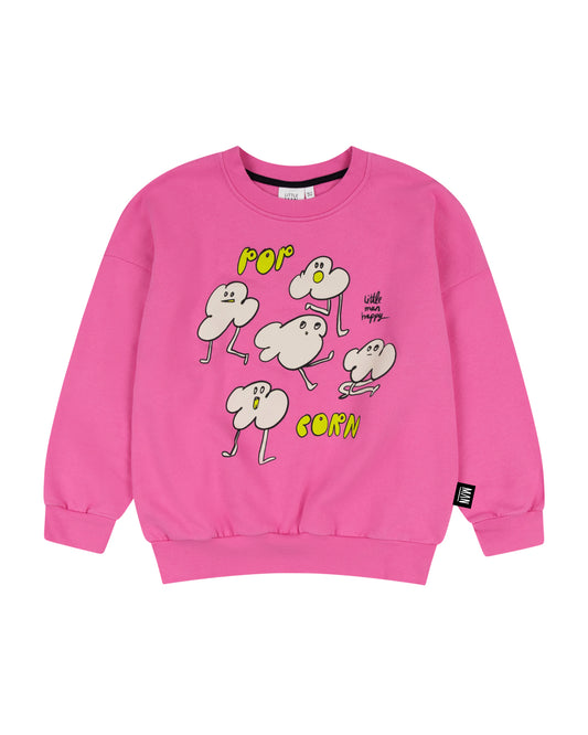 Popcorn Sweater Pink