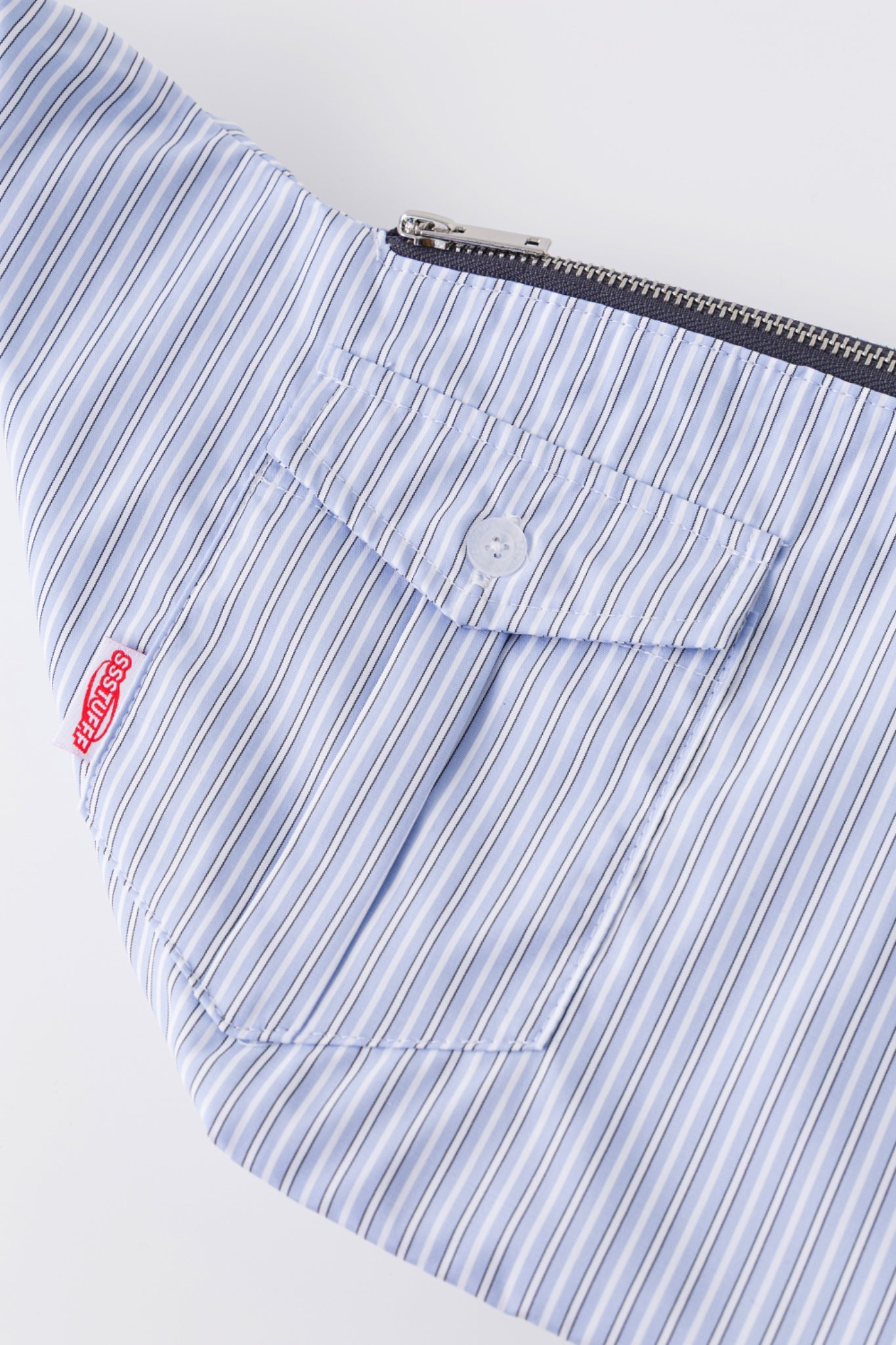 Shirtsleeve Bag Mini Stripe