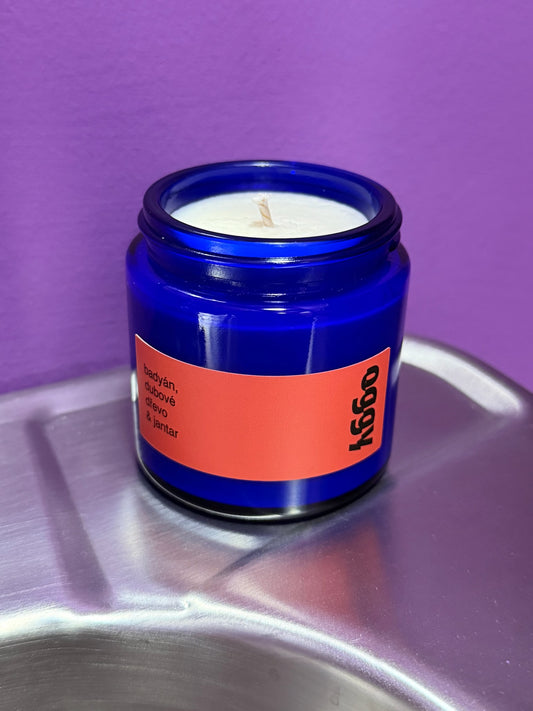 Badyán, dubové dřevo & jantar