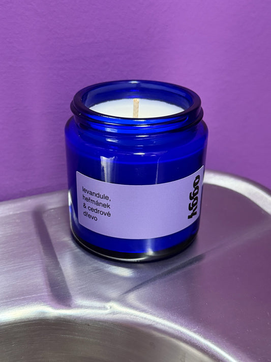 Levandule, heřmánek &. cedrové dřevo