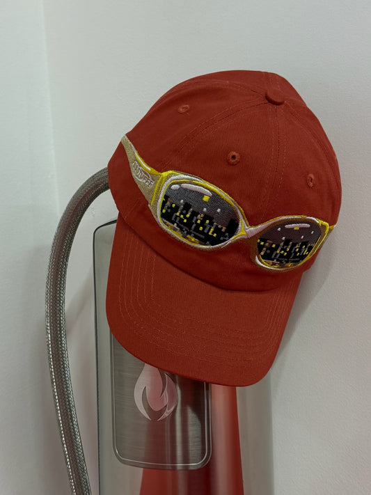 Cap I Wear Glasses Red