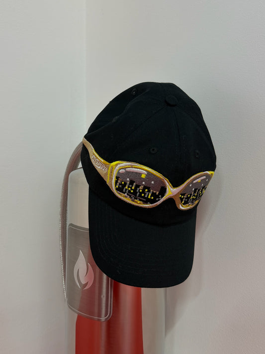 Cap I Wear Glasses Black