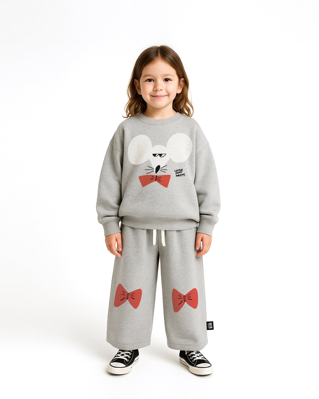 Bow Pants Grey