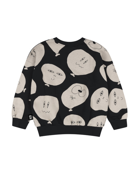 Balloon Sweater Black