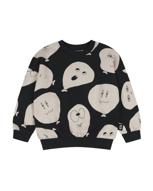 Balloon Sweater Black