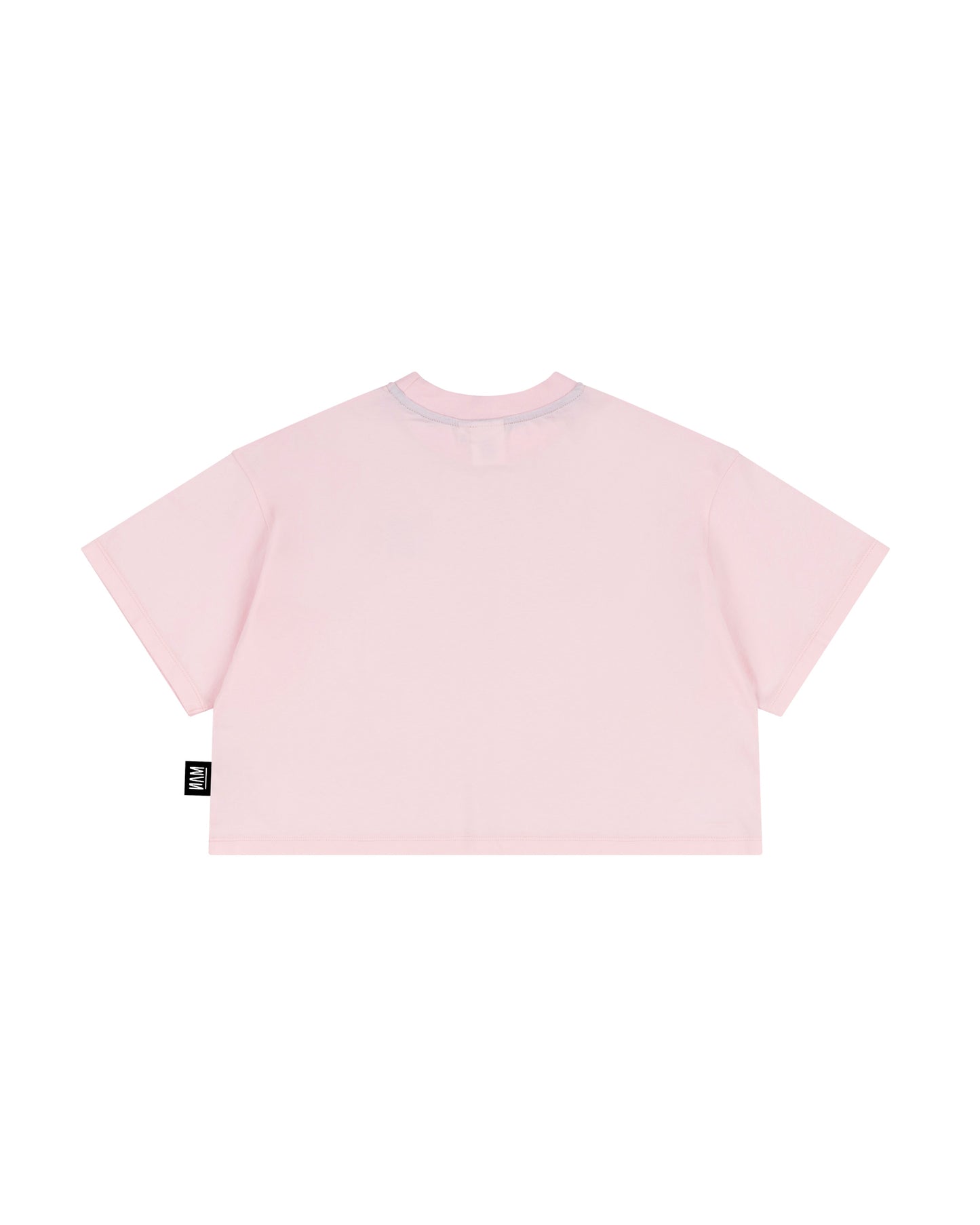 Smile Boxy T-Shirt Pink