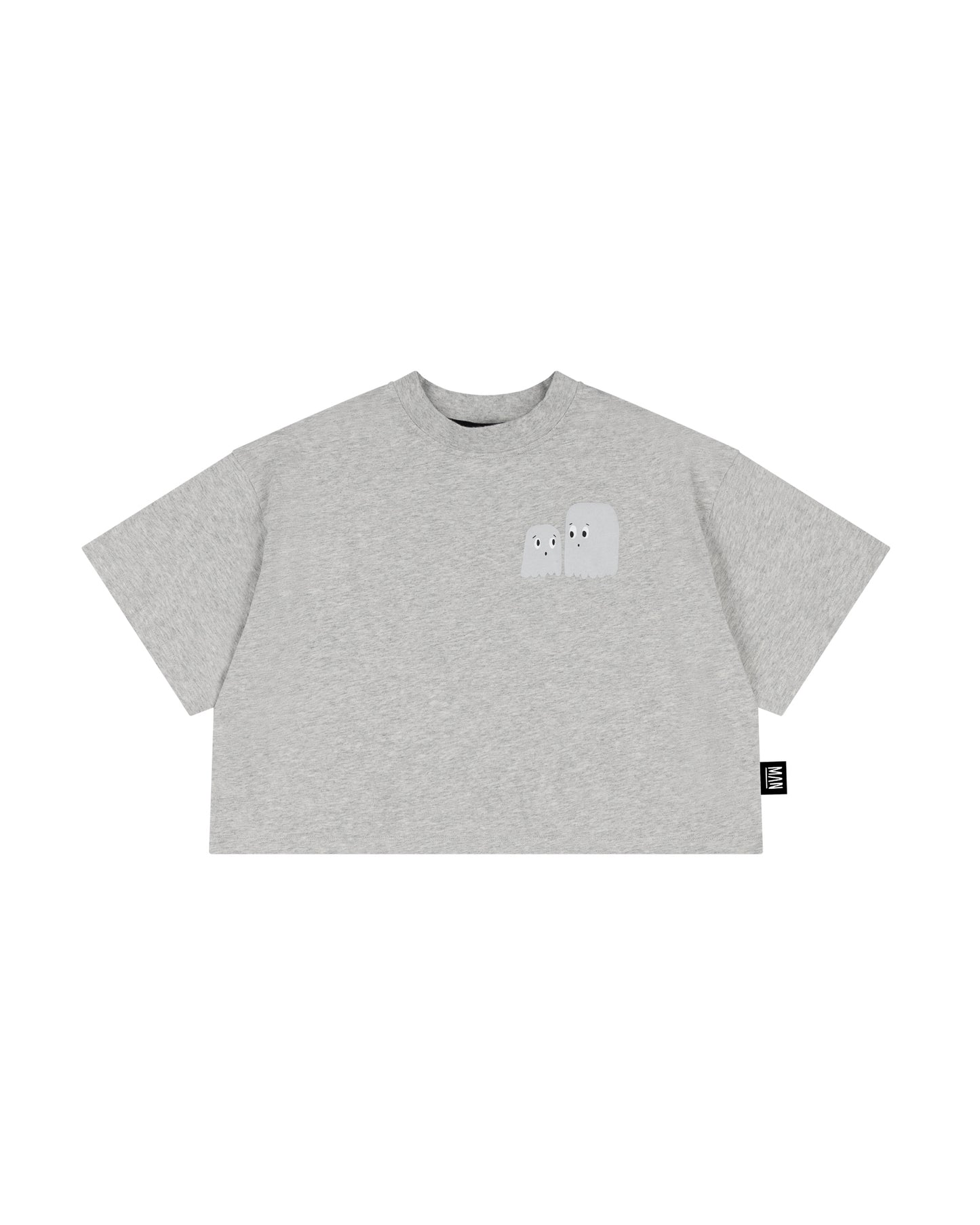 Mini Boo Boxy T-Shirt Grey