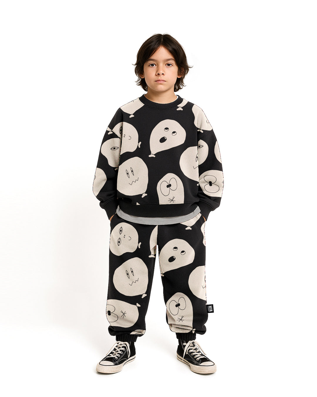 Balloon Sweater Black