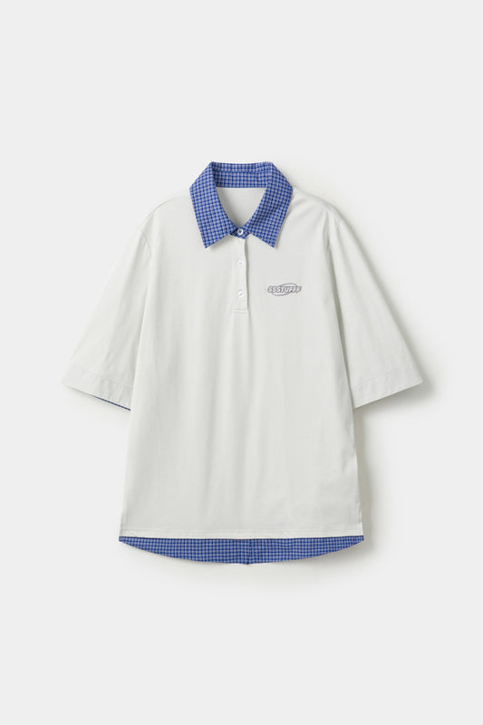 Fake Shirt Polo White